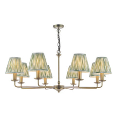 Favian 8 Light Pendant Matt Bronze Fitting Only