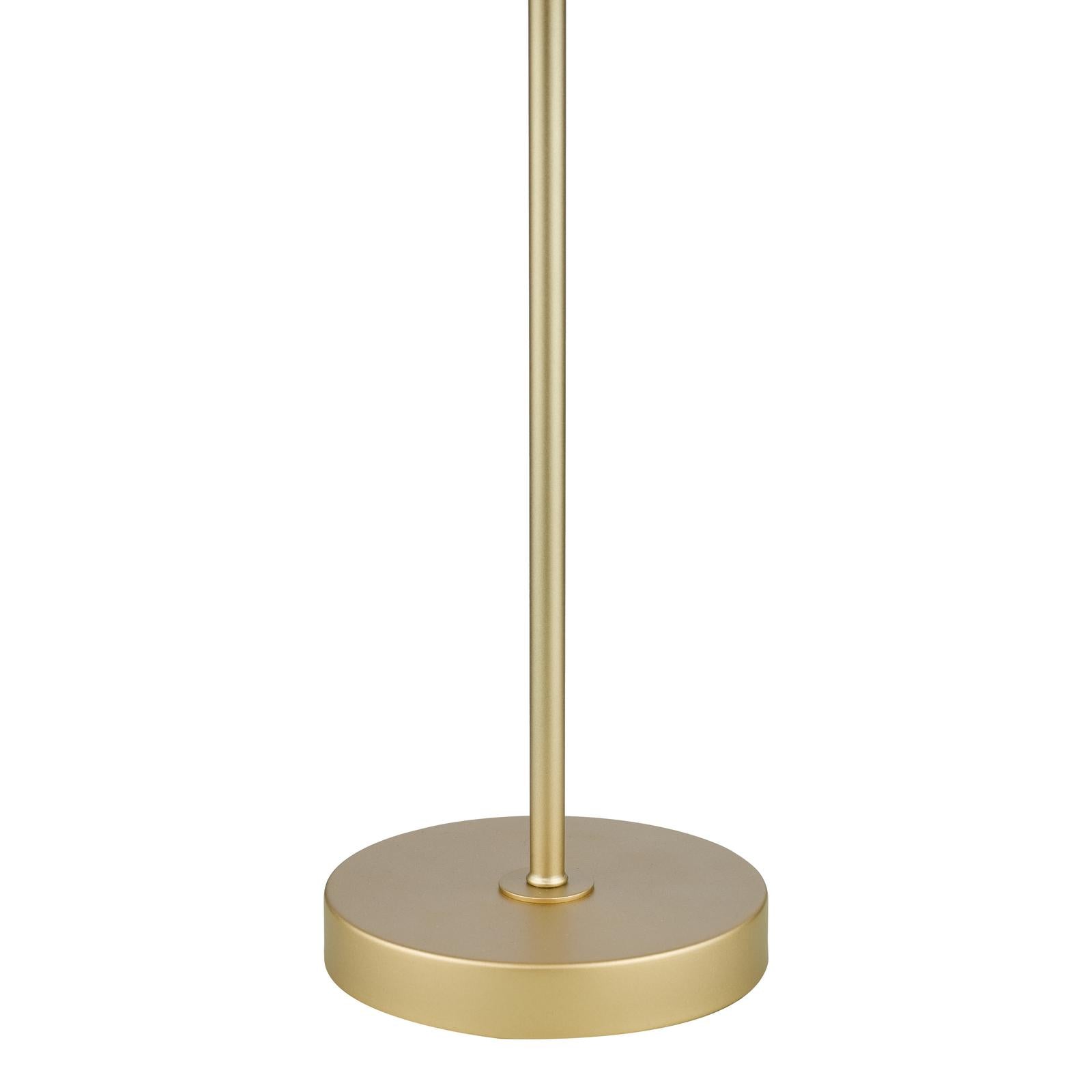 Fenella Table Lamp Gold Leaf With Seagrass Shade