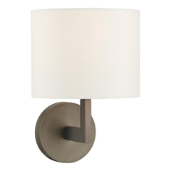 Ferrara Wall Light Brushed Bronze With Shade