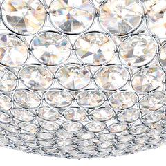 Fiesta 8 Light Pendant Crystal and Polished Chrome