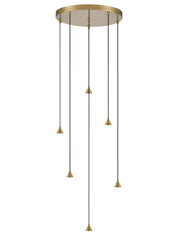 Perry / Galaxy 6 Light Aged Brass Spreader Only