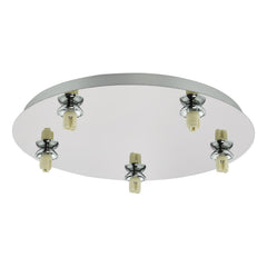 Foley 5 Light Flush Polished Chrome Fitting Only