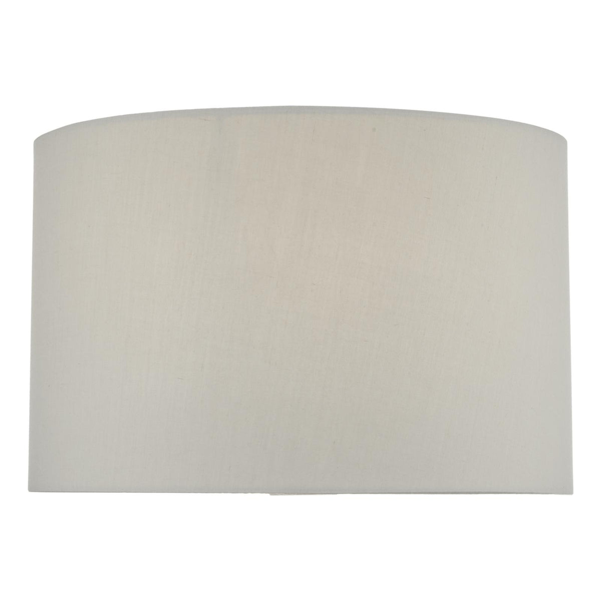 Funchal Grey Cotton Drum Shade 33cm