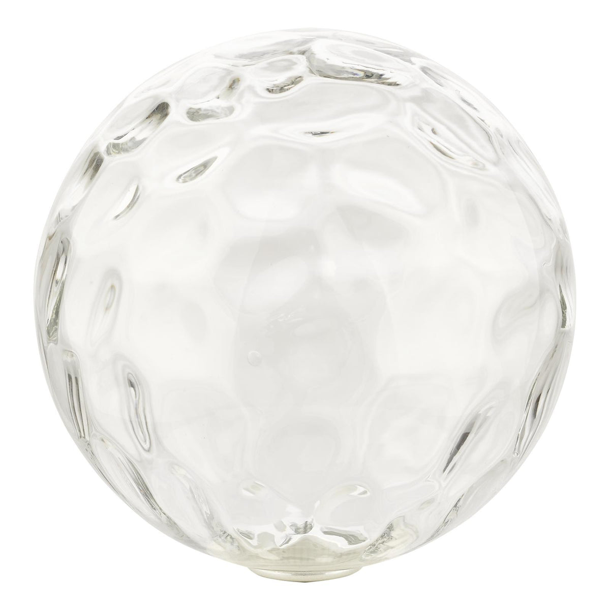 Mix & Match Clear Dimpled Glass G9 15cm