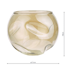 Mix & Match Amber Organic Glass G9 11cm