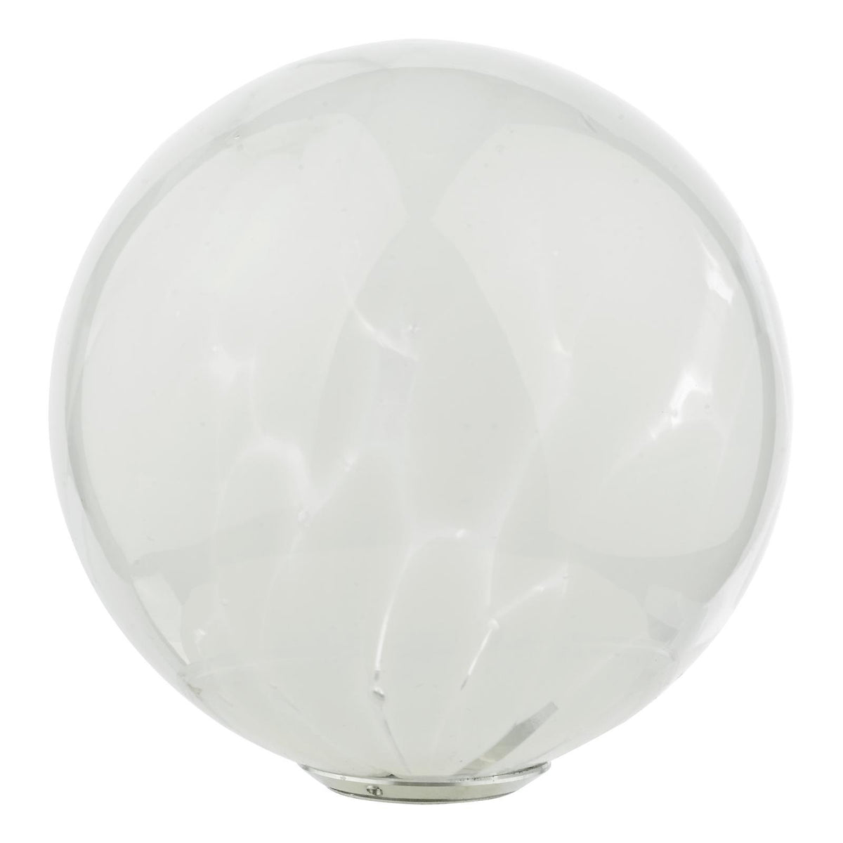 Mix & Match White Confetti Glass G9 10cm