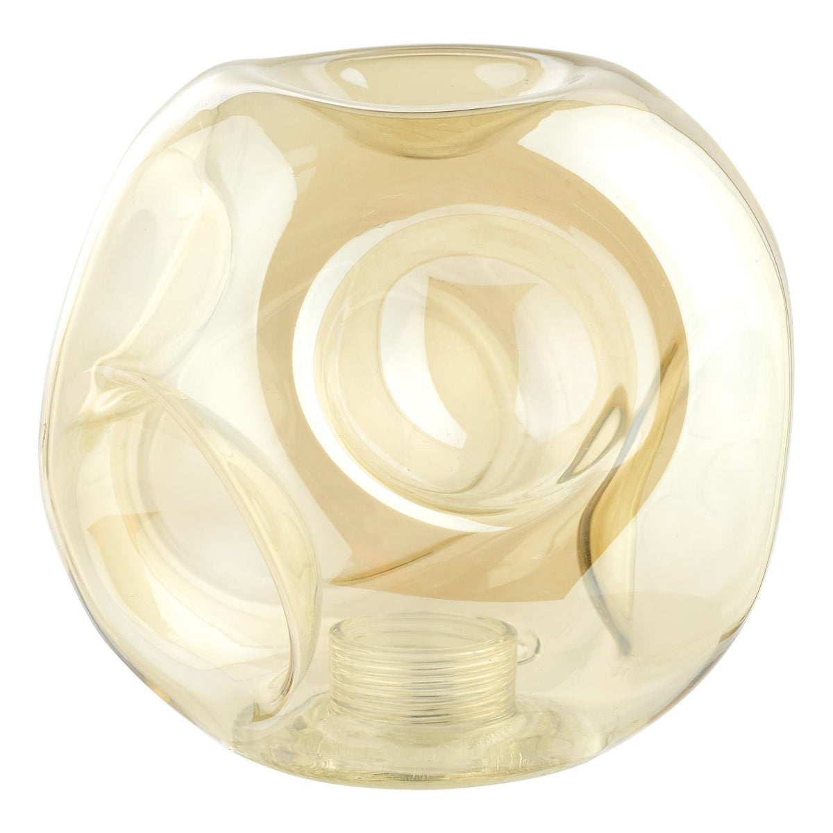 Mix & Match Closed Organic Amber Glass G9 10cm