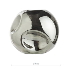 Mix & Match Closed Organic Smoked Glass G9 10cm