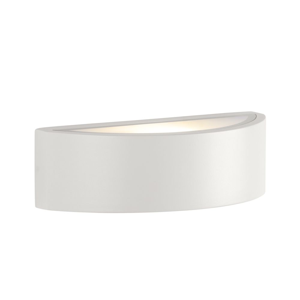 Gosport Outdoor Wall Light Matt White IP54