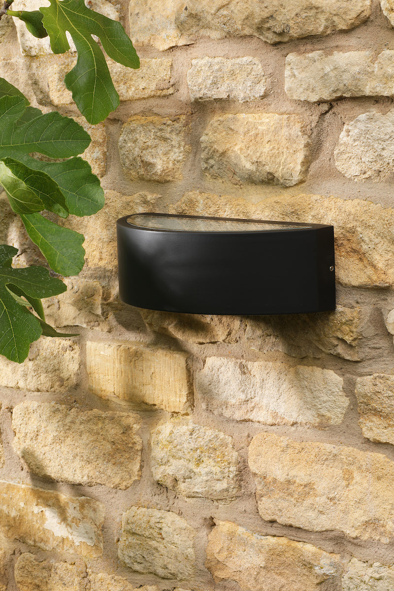Gosport Outdoor Wall Light Matt Black IP54