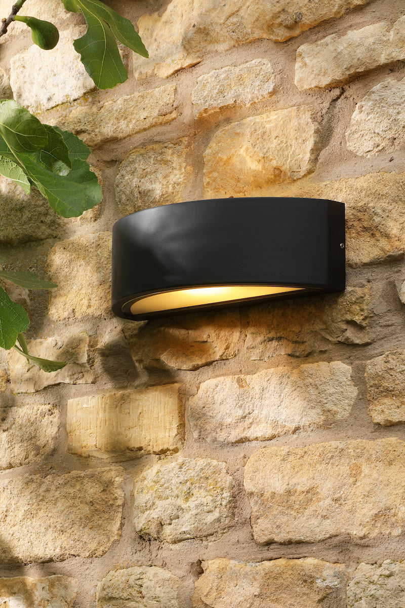 Gosport Outdoor Wall Light Matt Black IP54