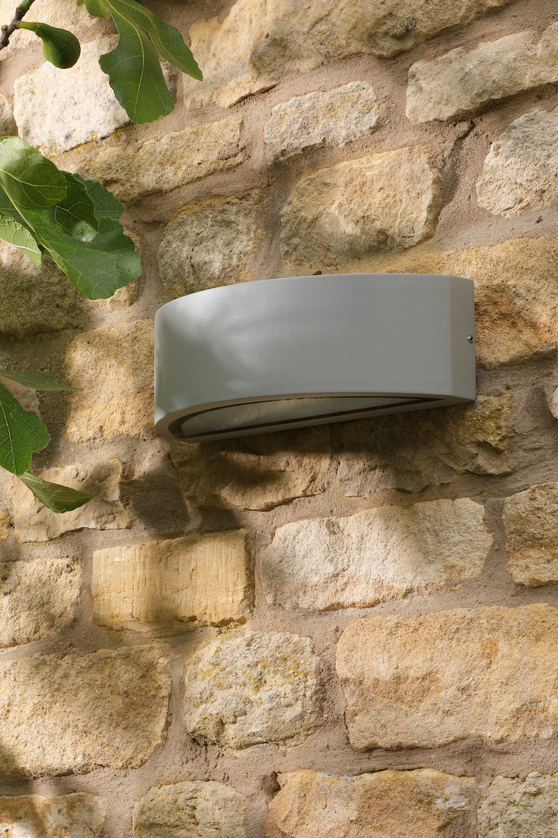 Gosport Outdoor Wall Light Matt Grey IP54