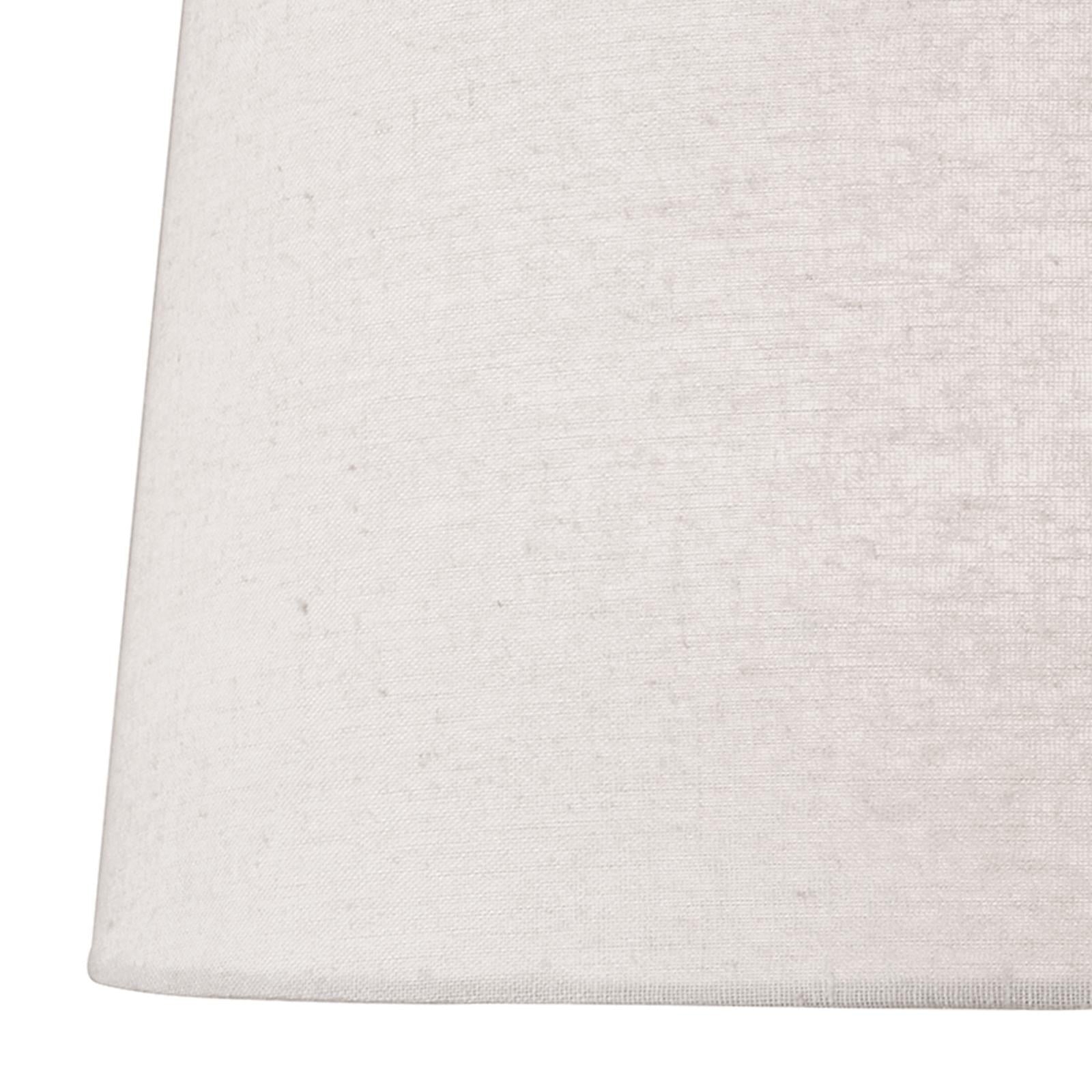 Griffith Grey Linen Tapered Drum Shade 30cm