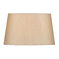 Gustav Silver Faux Silk Tapered Drum Shade 30cm