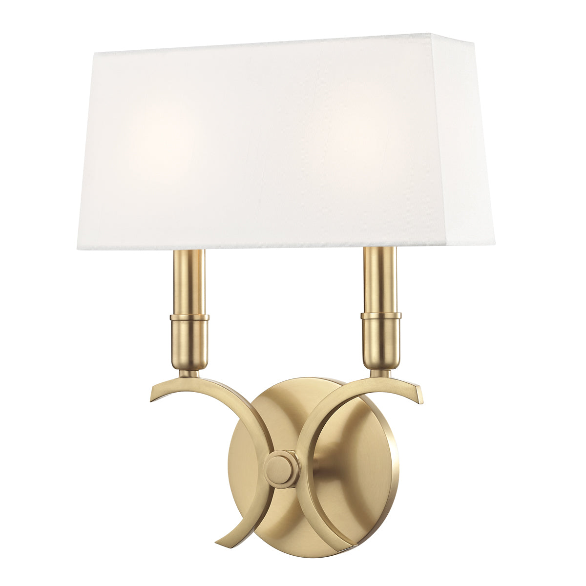 GWEN WALL SCONCE H212102S-AGB-CE Hudson Valley Lighting