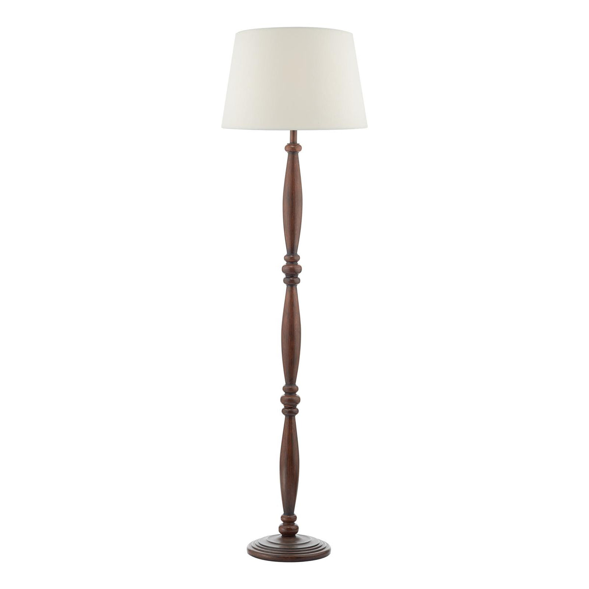 Hayward Floor Lamp Wood Effect With Shade