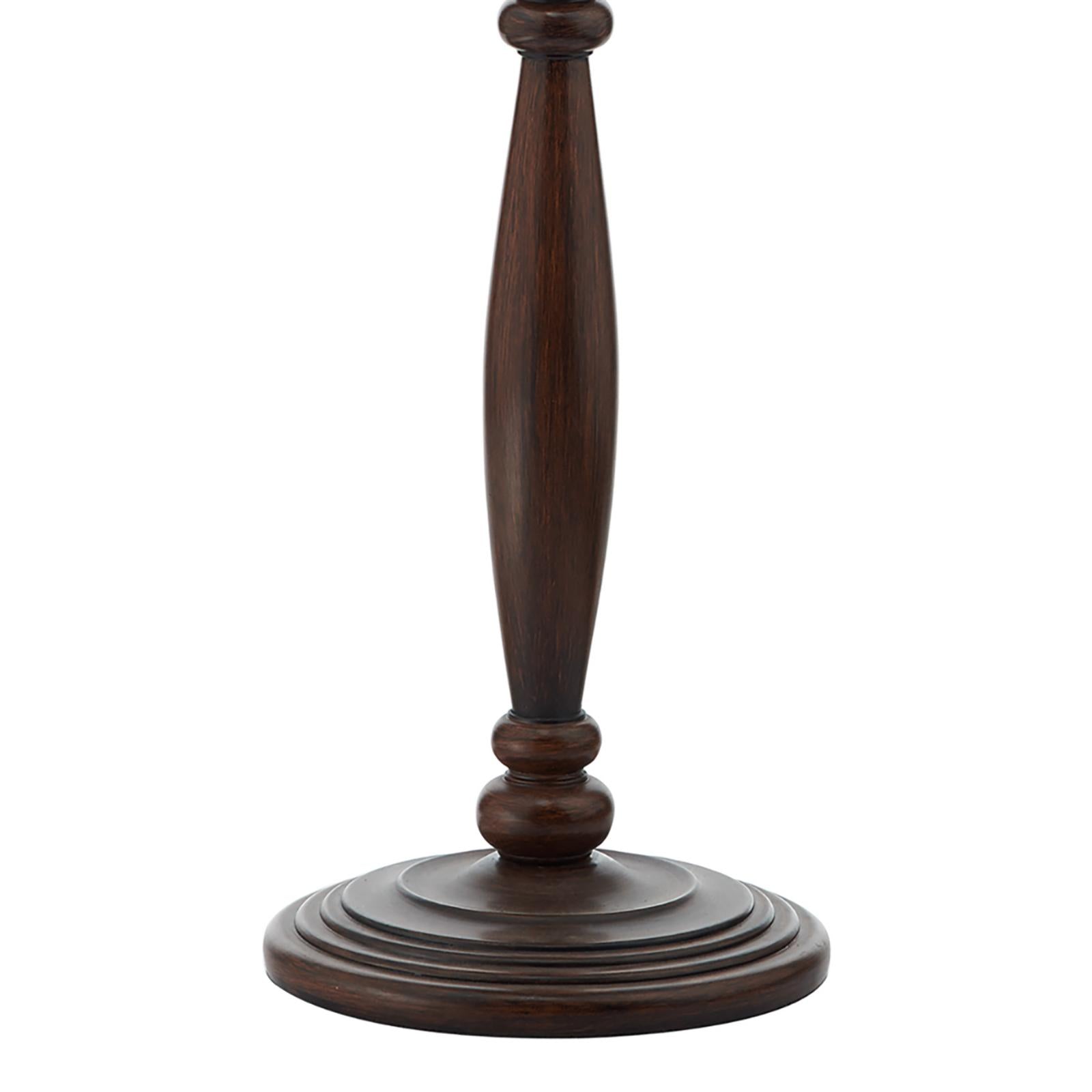 Hayward Floor Lamp Wood Effect With Shade