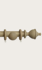 Laura Ashley Haywood 35mm Curtain Pole - Washed Oak