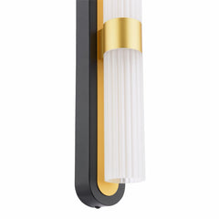 Hessel 2 Light Wall Light Matt Black LED