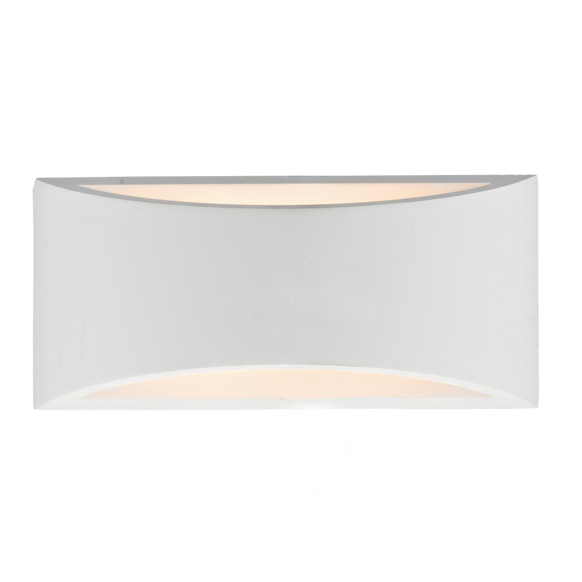 Hove 2 Light Wall Washer Plaster