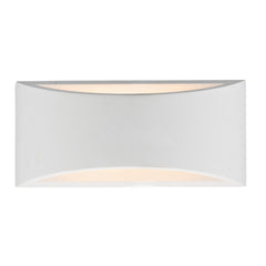 Hove 2 Light Wall Washer Plaster