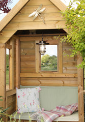 Humber Outdoor Pendant Antique Brass IP44