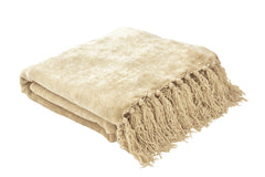 Laura Ashley Hamilton Throw Antique Gold