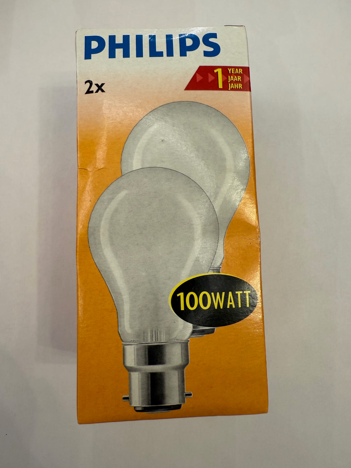 Philips 100 watt GLS Opal 10 Pack