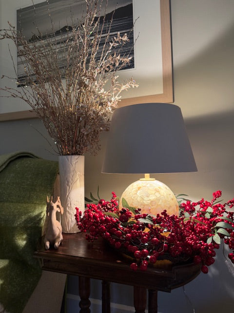Laura Ashley Red Berry Wreath Pre Lit