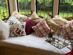 Laura Ashley Autumnal Woodland Cushion