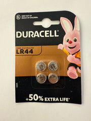Duracell LR44 Battery 4 Pack
