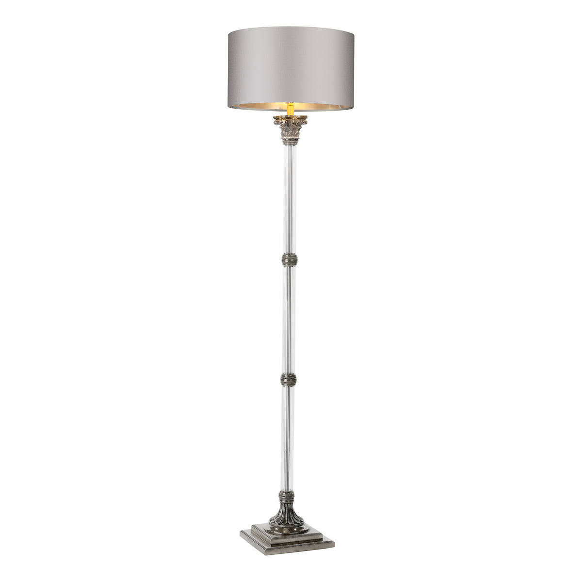 David Hunt Lighting Lighting Imperial Floor Lamp Pewter