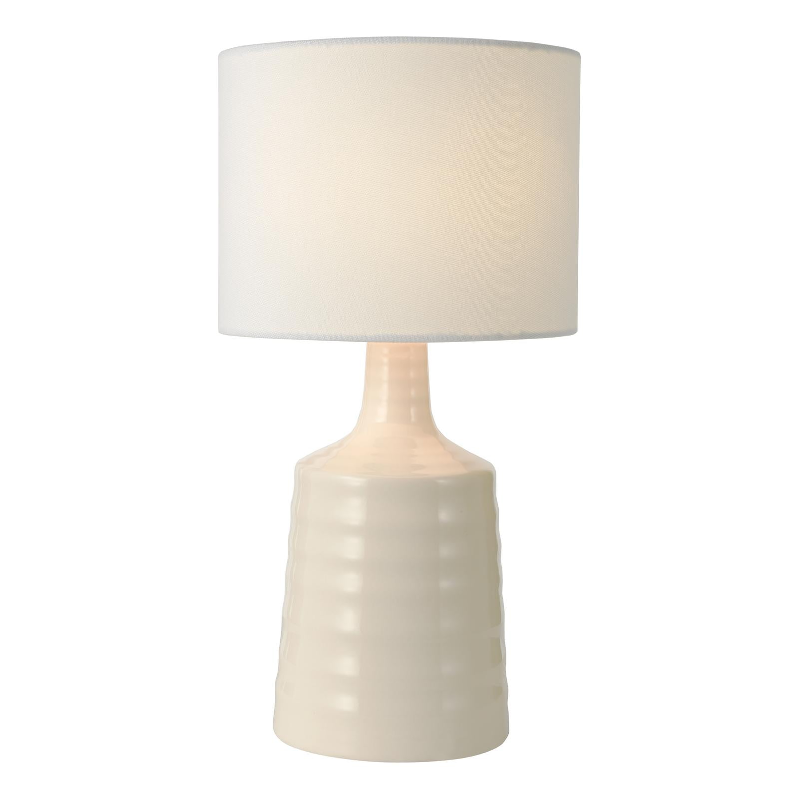 Inci Twin Pack Table Lamp Cream With Shade