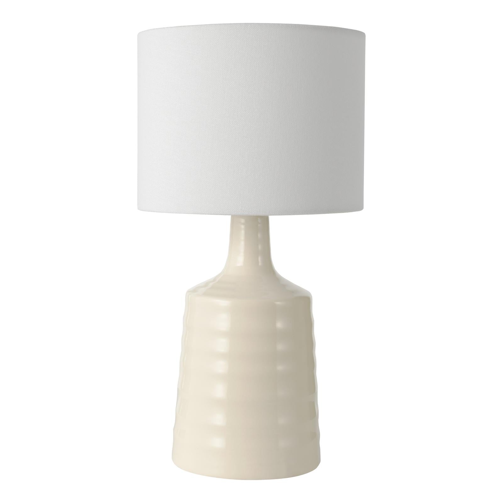 Inci Twin Pack Table Lamp Cream With Shade