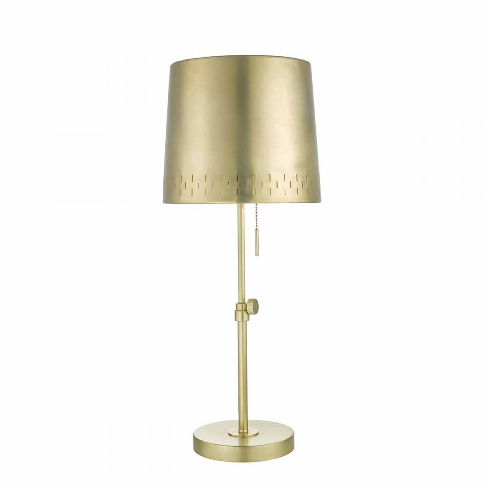 Jed Table Lamp JED4245 Dar Lighting Aged Brass