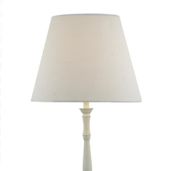 Joanna Table Lamp White With Shade