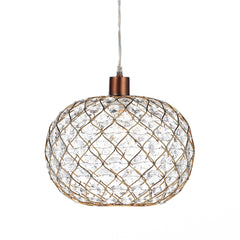 Juanita Easy Fit Pendant Gold Acrylic