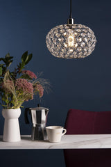 Juanita Easy Fit Pendant Polished Chrome Acrylic