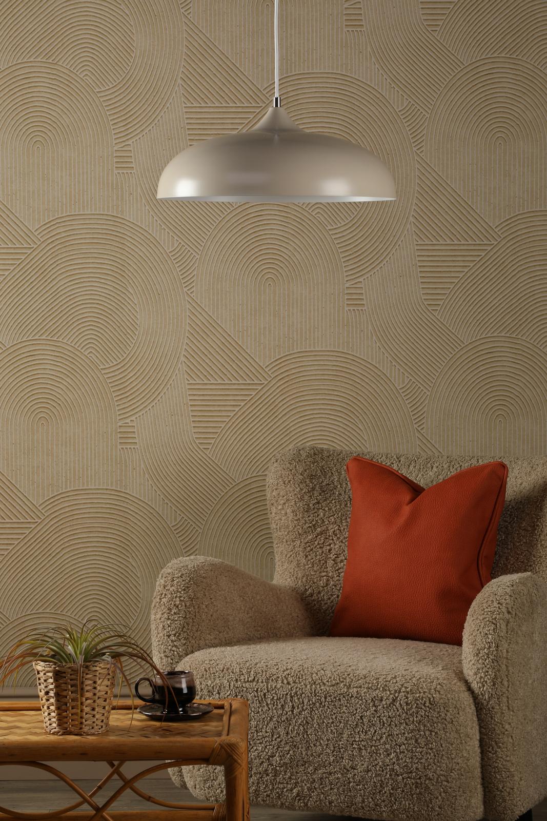 Kaelan Pendant Taupe