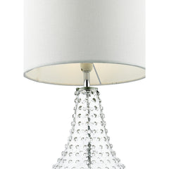 Kristina Hobnail Table Lamp Clear Glass