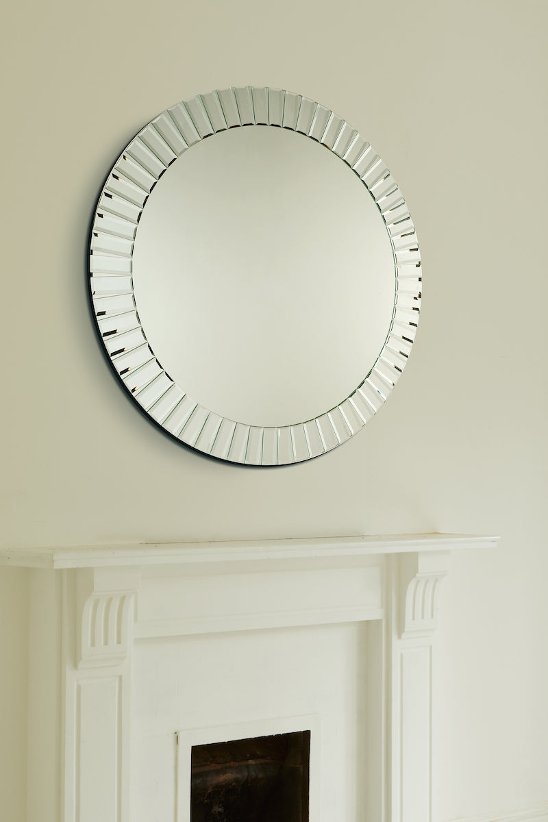 Laura Ashley Capri Large Round Mirror