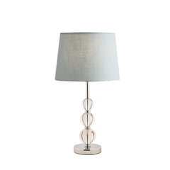Laura Ashley Selby Large Table Lamp Nickel