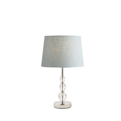 Laura Ashley Selby Small Table Lamp Nickel