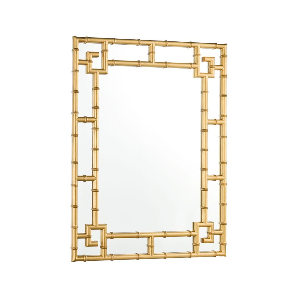Laura Ashley Shawford Rectangle Mirror Gold Mirror 107 X 81cm