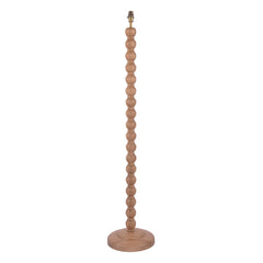 Laura Ashley Maria Floor Lamp Wood and Antique Brass