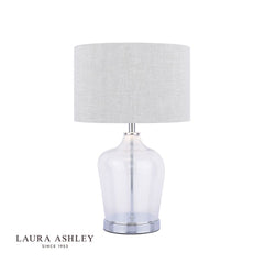 Laura Ashley Ockley Touch Table Lamp Clear Glass
