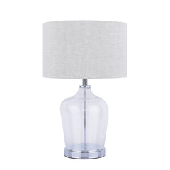 Laura Ashley Ockley Touch Table Lamp Clear Glass