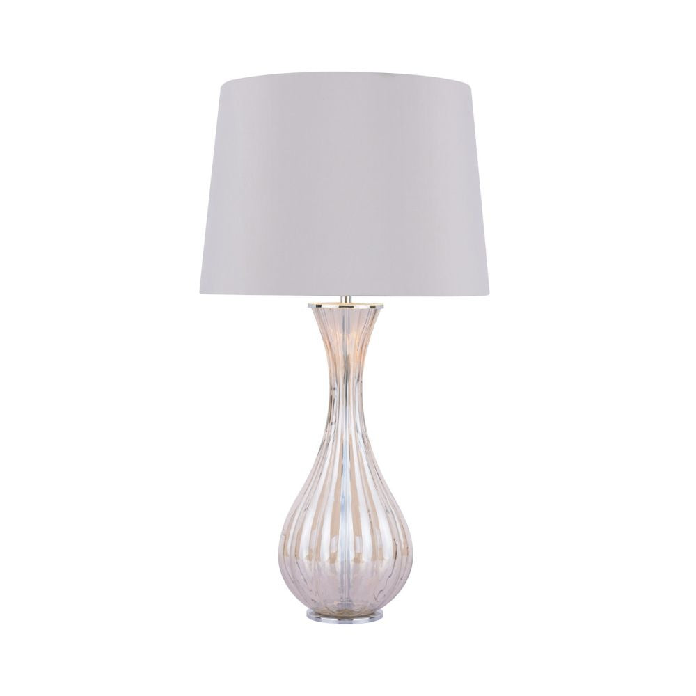 Laura Ashley Nevern Table Lamp Champagne Glass