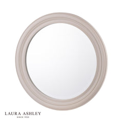 Laura Ashley Tate Mirror Distressed Wood 60 X 60cm