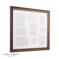 Laura Ashley Cara Photo Frame Bronze With 9 Apertures